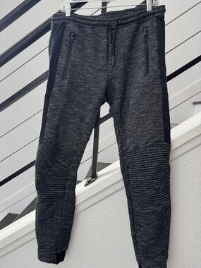 Men's Zara Black Heather Performance Jogger Pants